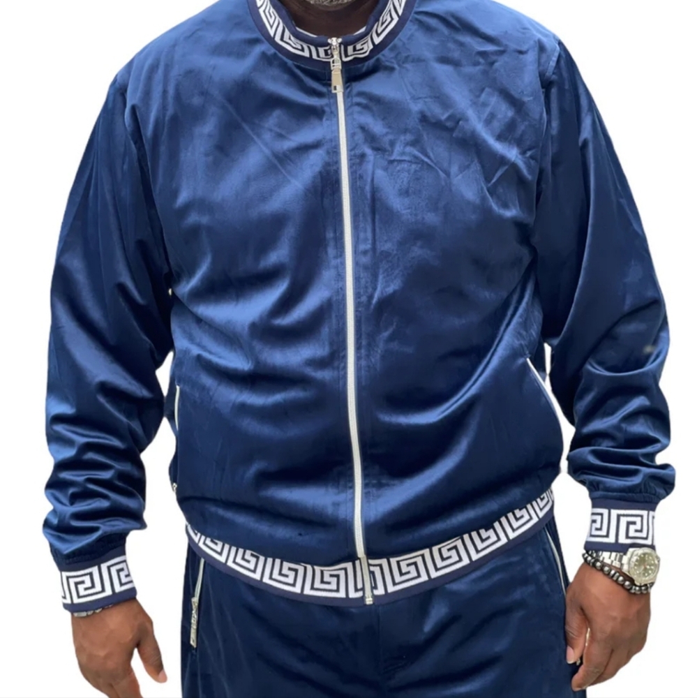 Men's Prestige Velour 2 piece suit